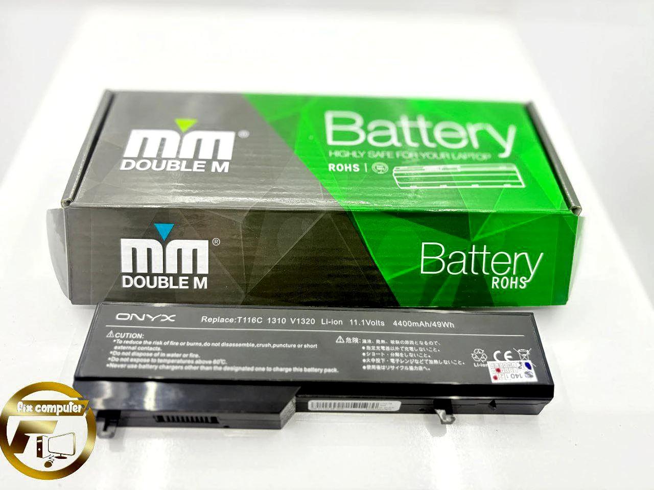 باتری دل Battery Dell Vostro 1320 1510 2510 1520 1310 PP36L K738H FP282 T112C T114C T116C h