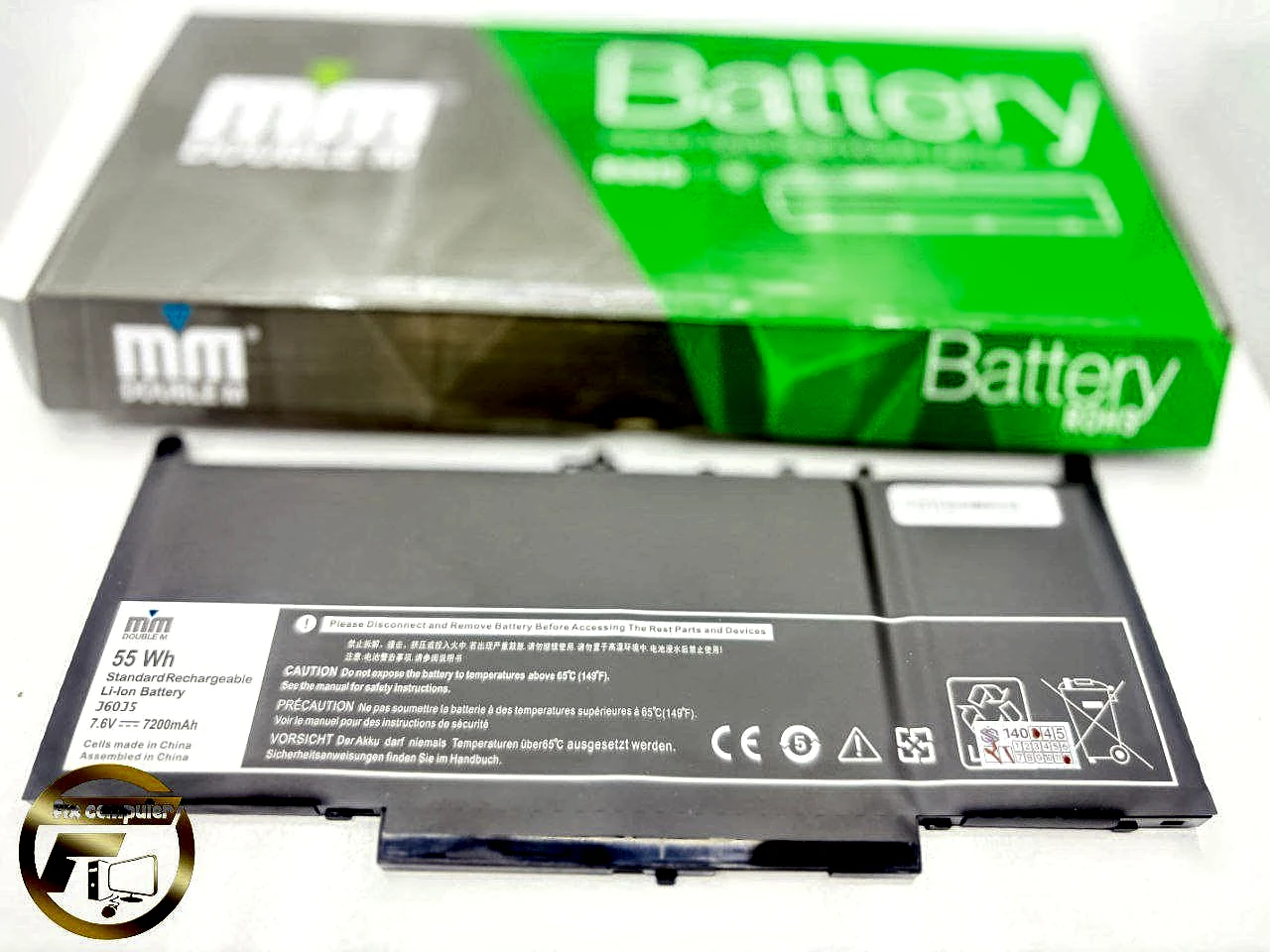 باتری دل Battery Dell j60j5   Latitude E7470 E7270 7470 7270