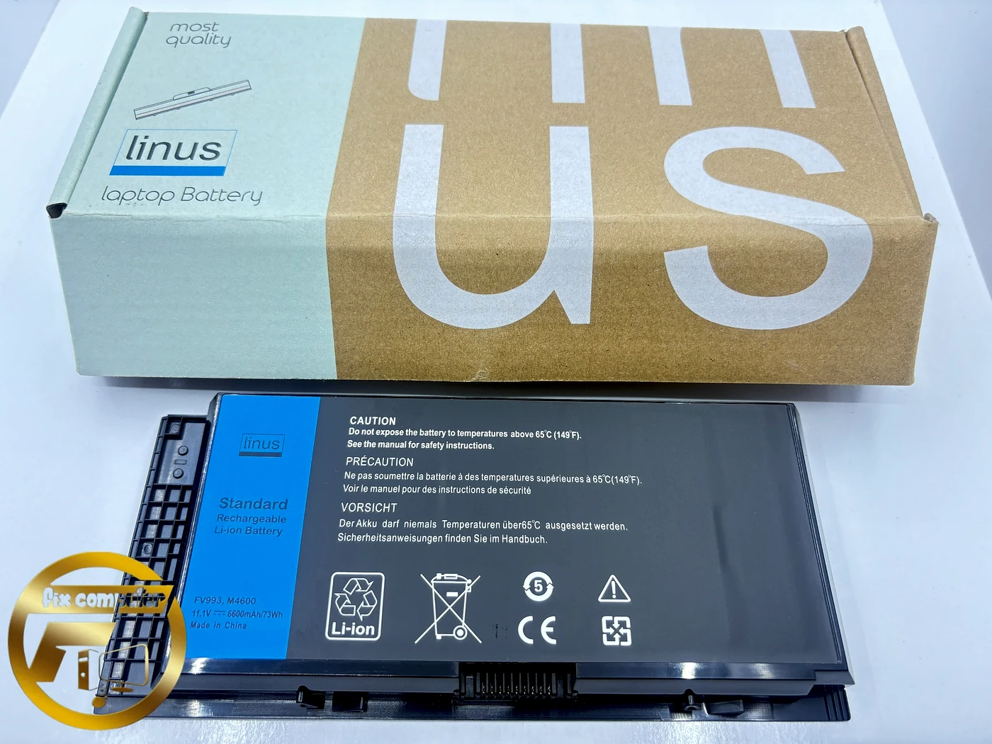 باتری دل Battery Dell  FV993   Precision M4600 M4700 M4800 M6600 M6700 M6800