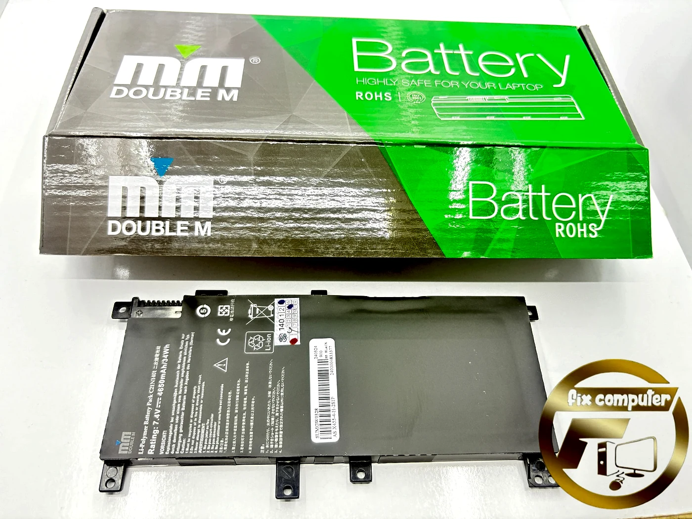 باتری ایسوس Battery Asus X455  C21N1401 X455L X455LA X455LD X455LF X455LJ Y483L Y483LD F454L F455L F455LD W419L W409L VM410L K455L DX882L