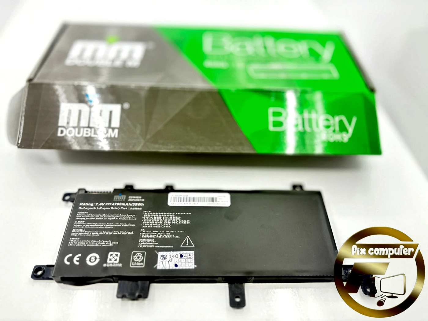 باتری ایسوس Battery Asus C21N1634 Vivobook R542UR FL5900L FL8000L X542U A580U X580U X580B A508 V587U