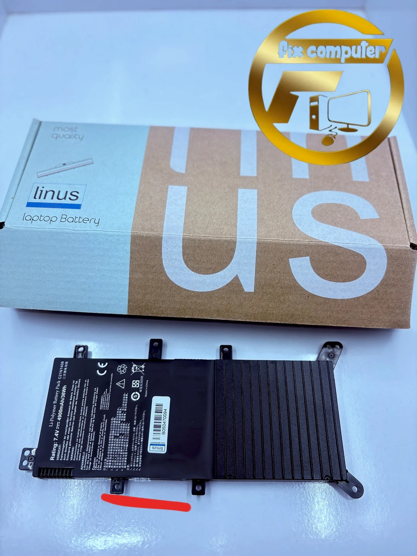 باتری ایسوس Battery ASUS VIVOBOOK K555/X555 C21N1408