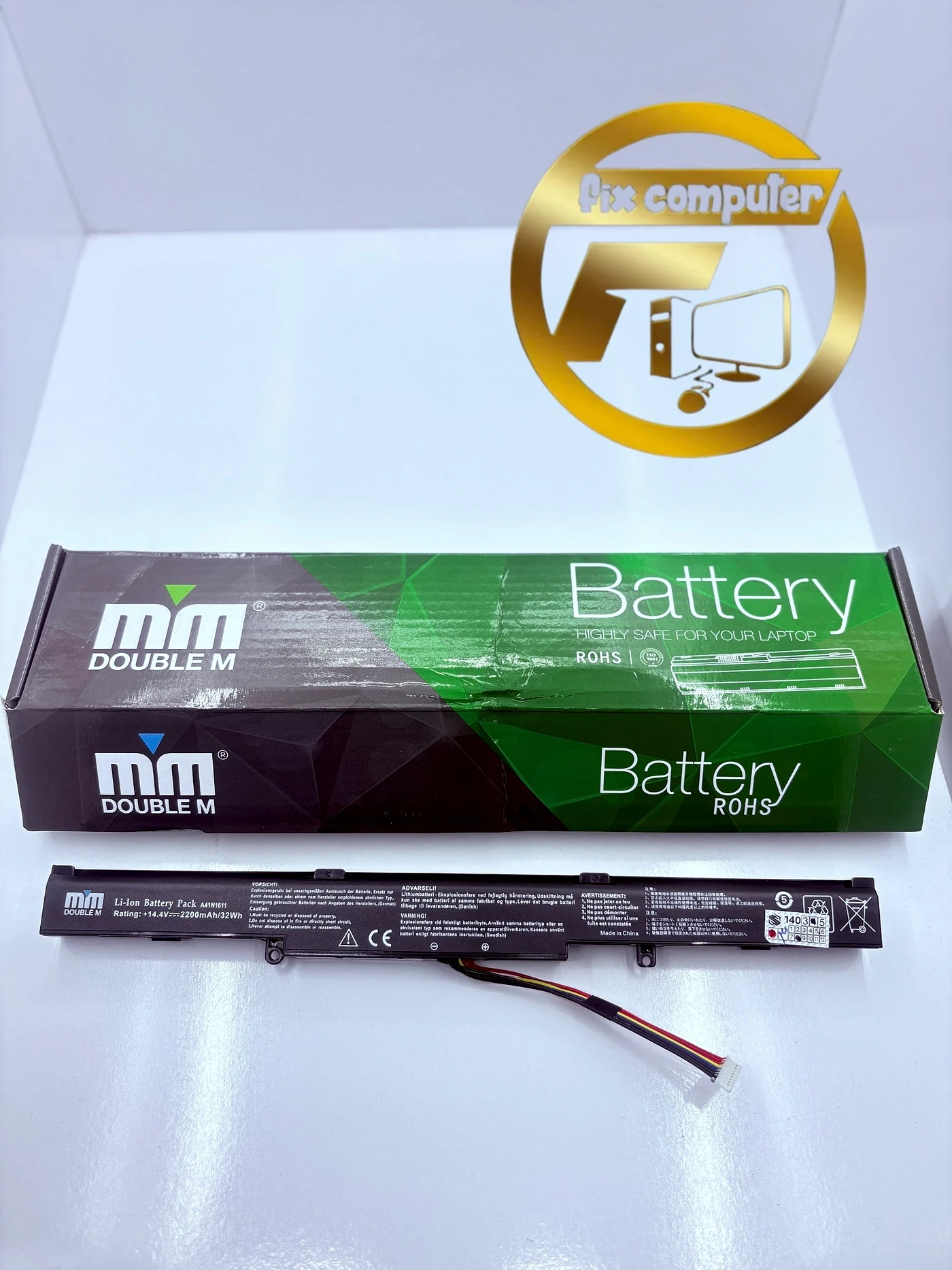 باتری ایسوس Battery ASUS A41N1611 GL753V G553VD | GL553VD GL753VD G553VE GL553VE GL753VE GL553VW FX53VD FX553VD FX753VD FX553VE FX53VE FX53VE FX53VW FX753VE ZX53V ZX53VW