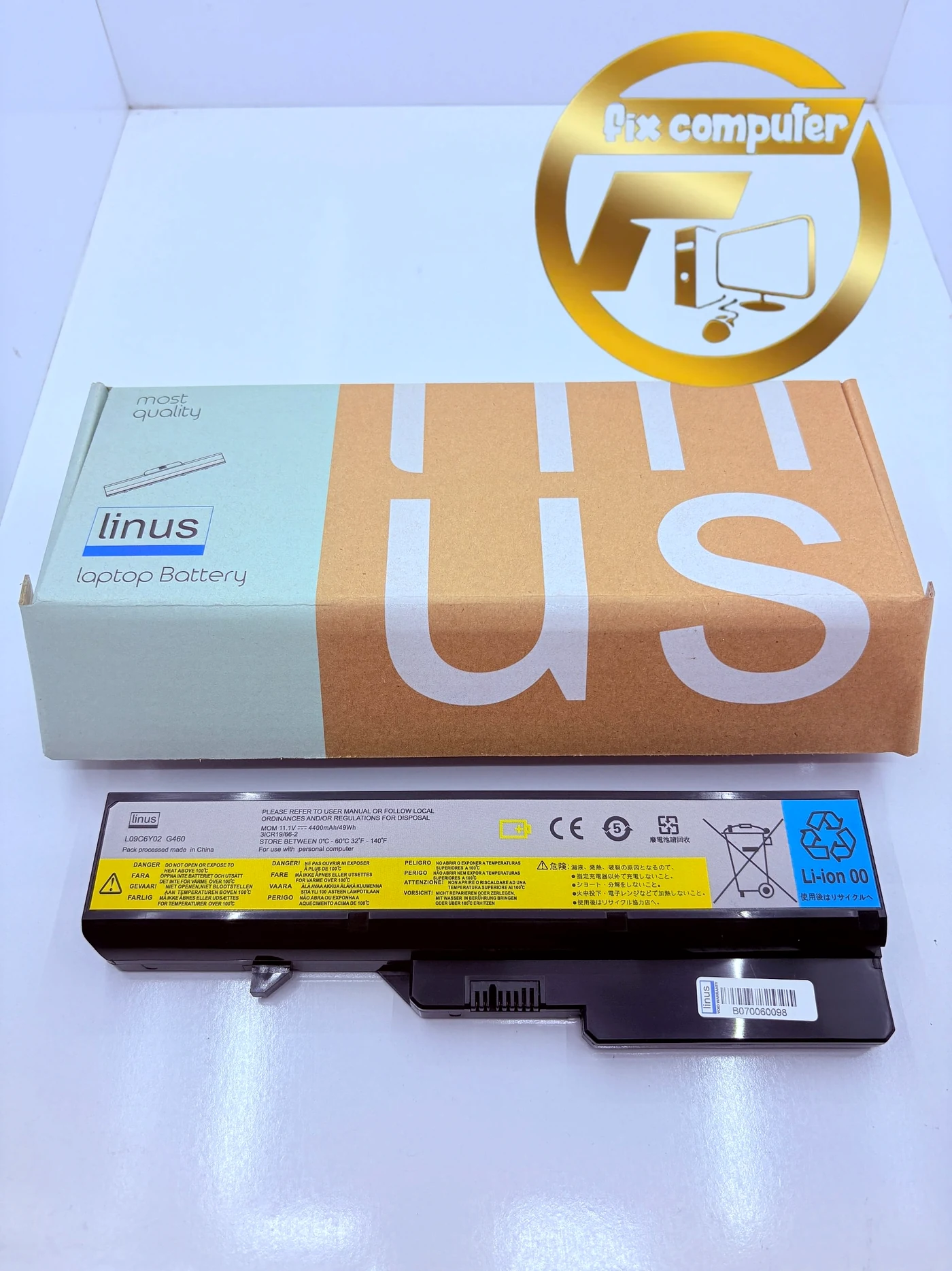 باتری لنوو Battery LENOVO G460 G465 G470 G475 G560 G565 G570 B470 B570 IdeaPad V360 V370 V470 V570 Z370 Z460 Z465 Z470 Z475 Z560 Z570 Z575 L09S6Y02 L08S6Y21 L09C6Y02 L09L6Y02 L09M6Y02 (کپی)