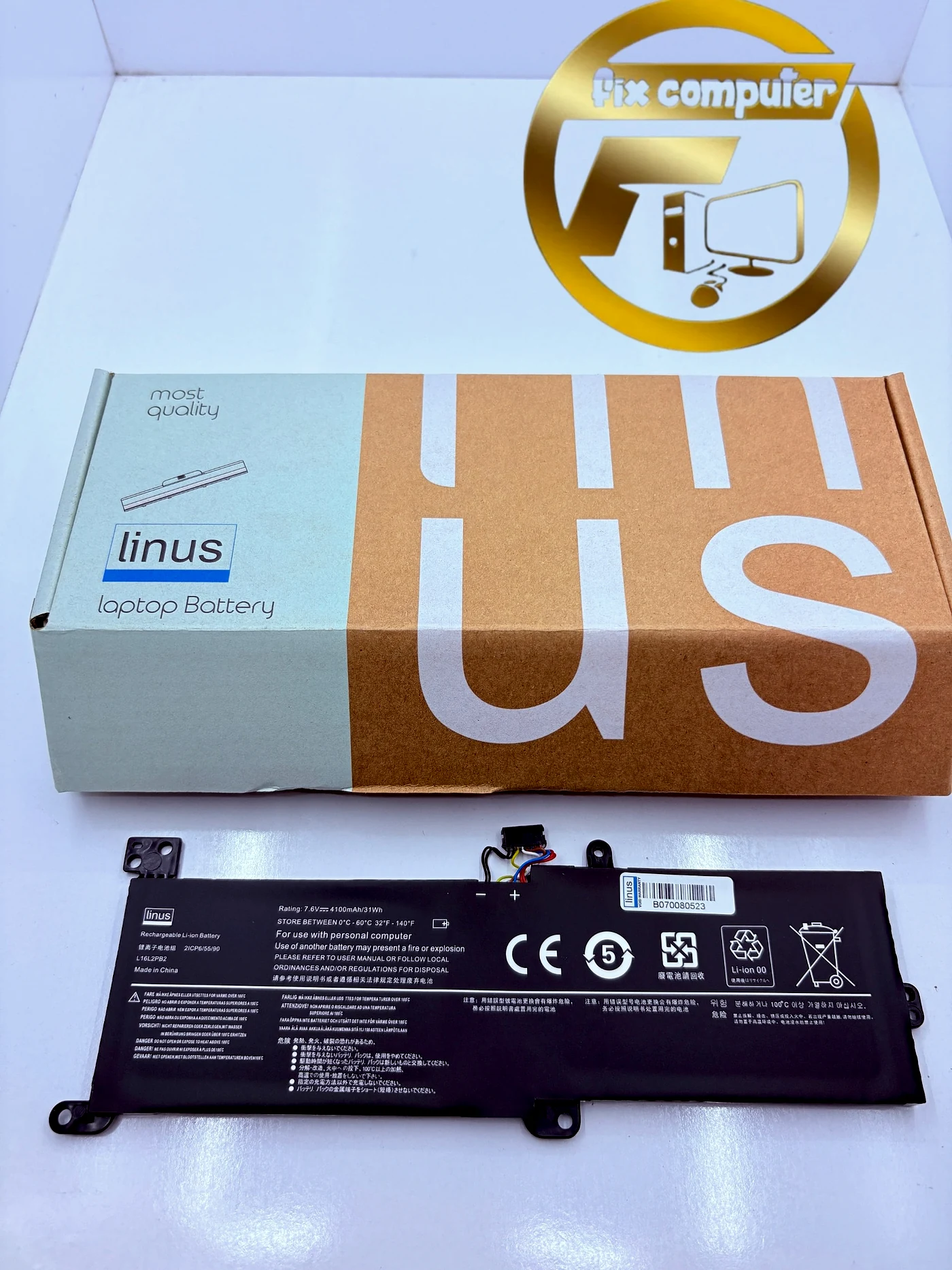 باتری لنوو Battery LENOVO L16L2PB2 L16C2PB2 L16M2PB1 L16L2PB1 L16S2PB1 L16C2PB1 IdeaPad 330 330-15IKB 320-15IKB 320-15AST 320-17IKKB B S145 -15AST